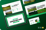 Organic Agriculture Farm GoogleSlide, a Presentation Template by Annora Studio (Thumbnail 1 of 5)