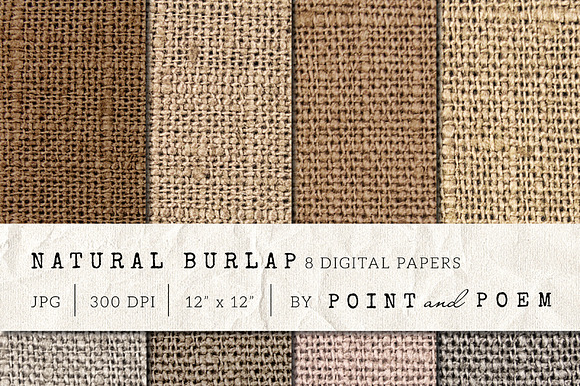 Burlap Textured Digital Paper