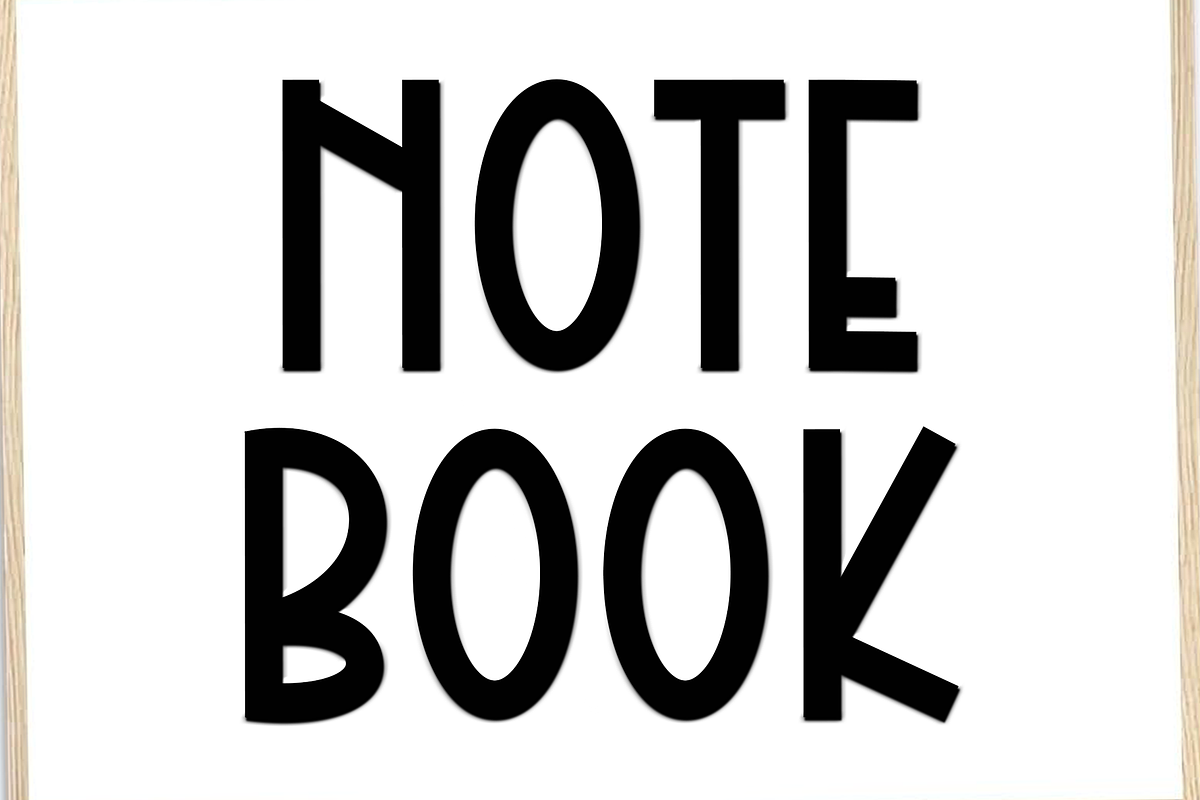 School Notebook, a Script Font by FreshTypeINK (Photo 2 of 8)
