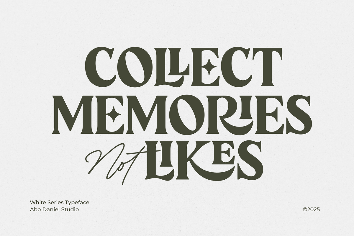 White Series, a Serif Font by Abo Daniel Studio (Photo 10 of 14)