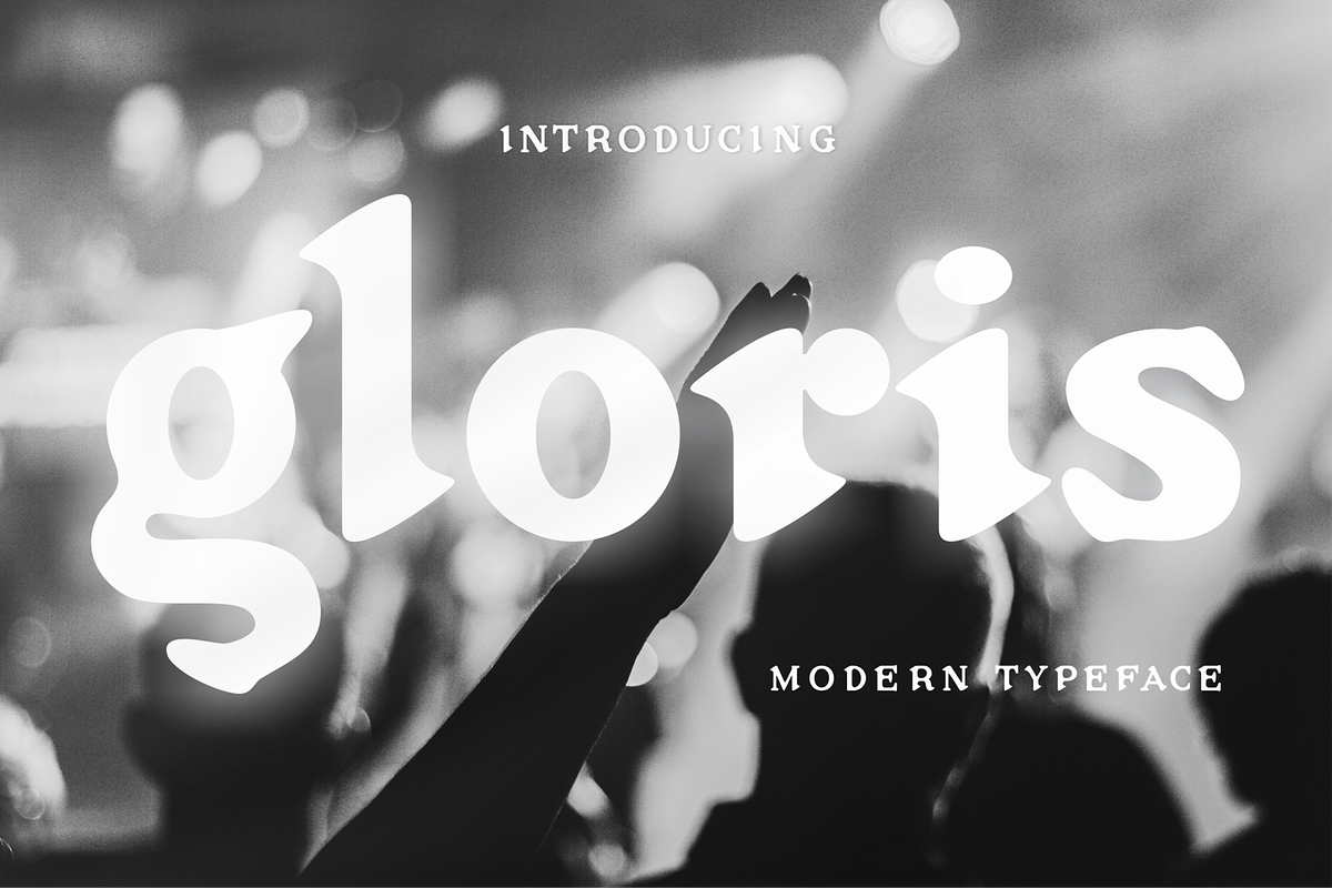 Gloris - Serif Font, a Serif Font by blunesia (Photo 1 of 6)