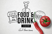 Drink and Food Icons Pack, an Outline Icon by Hatch Design Workshop (Thumbnail 12 of 12)