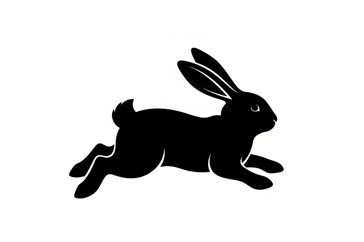 Cute Easter Bunny Silhouette bundle, an Illustration by Artivon (Photo 12 of 51)
