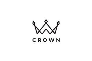 Crown Logo Template, a Branding & Logo Template by yopie