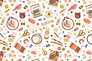 Sewing, embroidery, knitting pattern, a Pattern Graphic by Good Studio (Thumbnail 2 of 6)