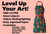 Apron Mockup, a Household Mockup by Carrie Cantwell (Thumbnail 1 of 3)