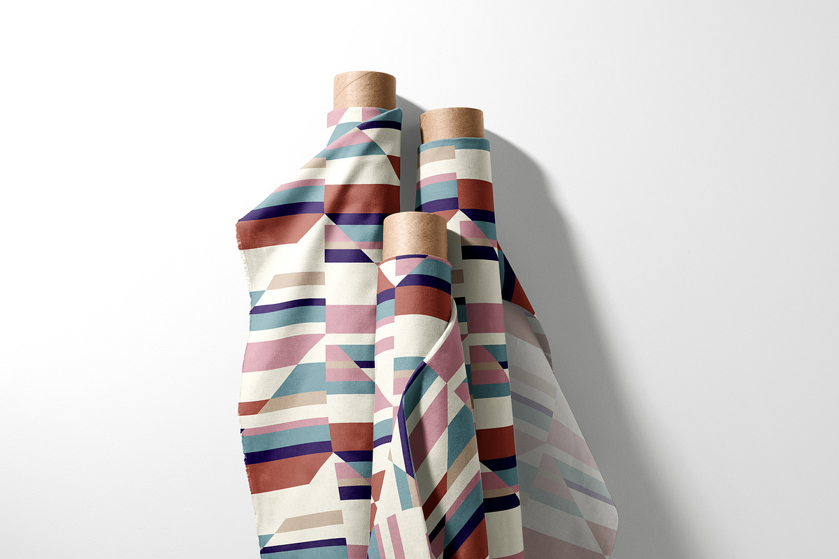 Colorful Geometric Seamless Pattern, a Pattern Graphic by StudioGlouna (Photo 6 of 9)