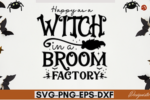 Funny Witch SVG Bundle