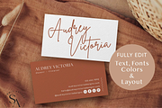 Modern Business Card Canva Template, a Business Card Template by Summit Avenue (Thumbnail 4 of 6)