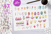 Fresh Eggs - Easter design kit, an Object Graphic by Gray Cat Graphics (Thumbnail 8 of 15)