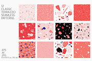 Modern Terrazzo. Abstract patterns, a Pattern Graphic by Julie&Taily (Thumbnail 3 of 14)