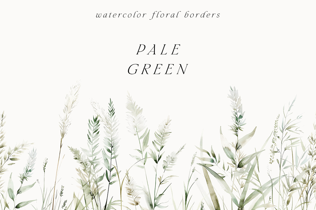 Waterolor Floral Borders Bundle, a Decorative Illustration by Lana Elanor (Photo 48 of 97)