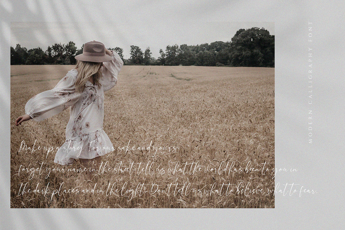Callstories // Classy Signature Font preview 3