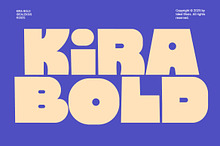 Kira Bold - Sans Serif Font