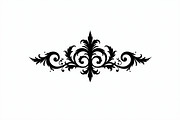 Classic Ornament Silhouette Vector, an Illustration by BIPLOB EXPERT (Thumbnail 3 of 9)