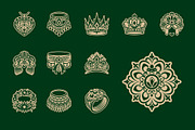 Glyph Jewelry Icons, a Solid Icon by Creative Stall (Thumbnail 5 of 9)