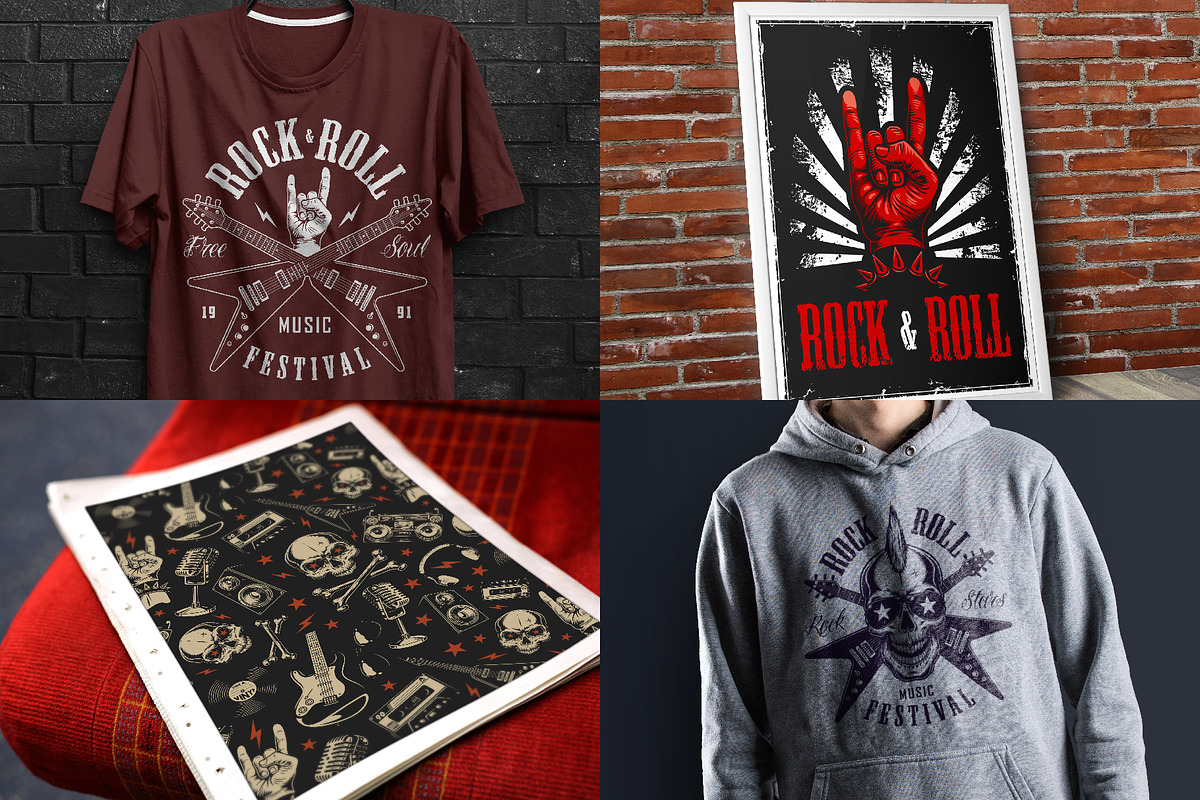 Rock and Roll bundle, a Poster Template by DGIM studio (Photo 7 of 8)