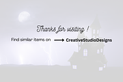 Halloween Door Hanger Real Estate, a Stationery Template by SassyCorners (Thumbnail 10 of 10)