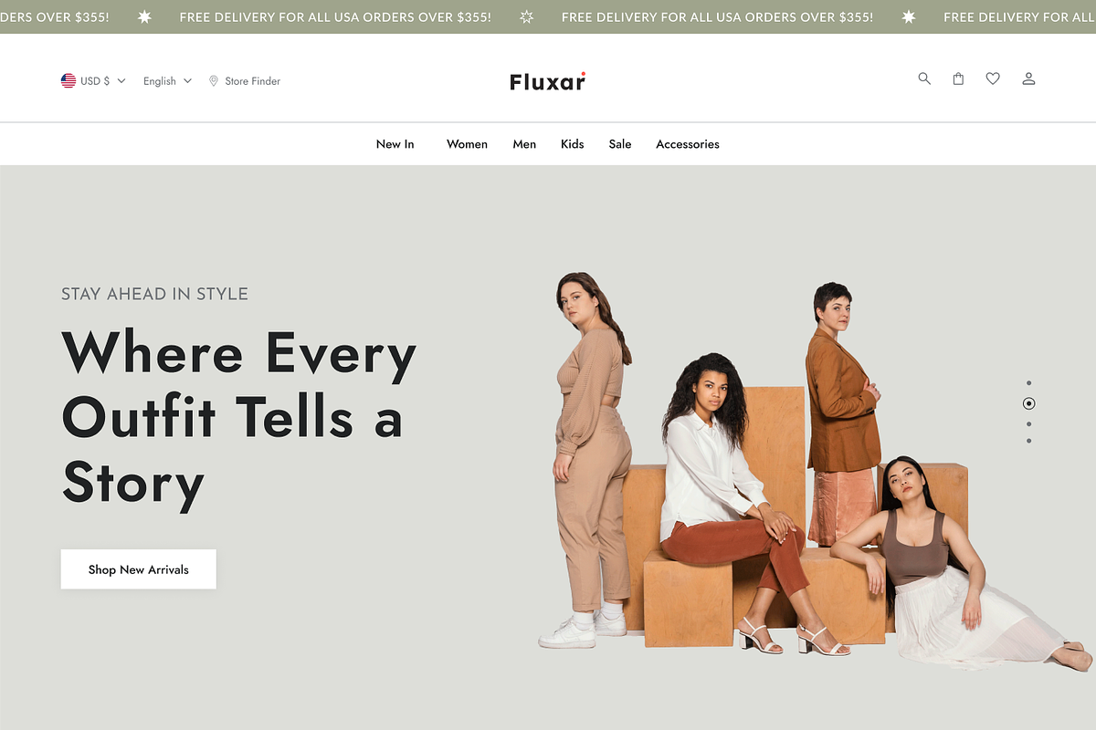 Fluxar - eCommerce Figma Template, an UI Kit Template by ReformedTech (Photo 5 of 23)