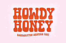 Howdy Honey | Retro Western Font