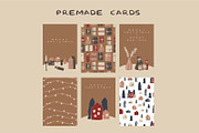 Winter boho decoration elements, a Decorative Illustration by essskina (Thumbnail 4 of 11)