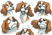 Funny Dog Sticker Pack 120+ Sheets, a Print Template by Virgo Studio (Thumbnail 6 of 16)