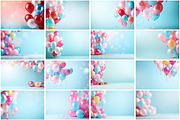 Balloons Border Background, a Background Graphic by Forhadx5 (Thumbnail 6 of 9)