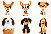 Quirky Dogs Hand-drawn Clipart Png, an Illustration by DreamCafeArt (Thumbnail 7 of 8)