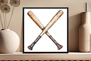 Vintage Baseball Game Day Clipart, an Illustration by DreamCafeArt (Thumbnail 5 of 7)