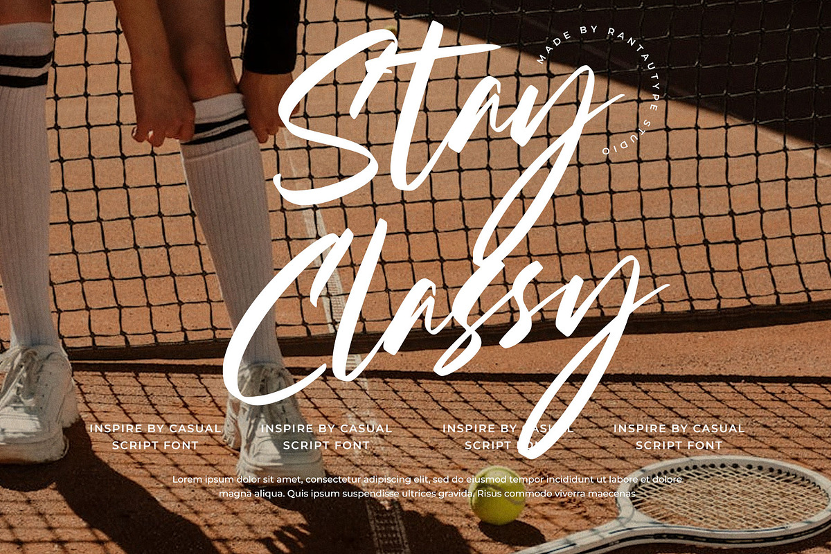 Casanty Signature Brush Font, a Handwritten Font by RantautypeStudio (Photo 14 of 17)