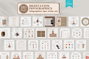 Meditation Canva Templates