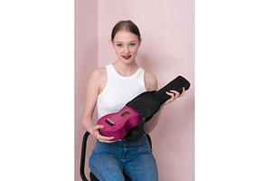 Attractive young female musician is, a Person Photo by Alexander-Piragis