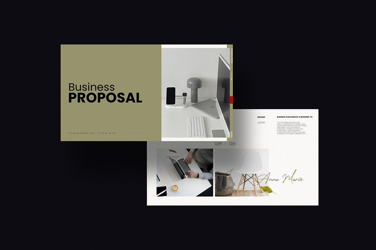 Business Proposal Presentation, a Presentation Template by Studio Industry (Photo 2 of 12)