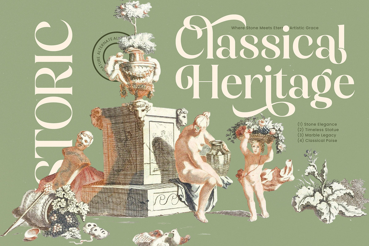 Magical Qardin Decorative Serif, a Serif Font by timelesstype.co (Photo 11 of 20)