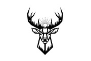 Artistic Geometric Deer Head Bundle, an Illustration by yasushie (Thumbnail 8 of 31)