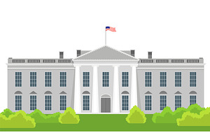 White House US presidential, an Object Illustration by Things for designers