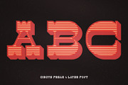 Slab Serif font Circus Freak, a Slab Serif Font by Itsmesimon (Thumbnail 3 of 12)