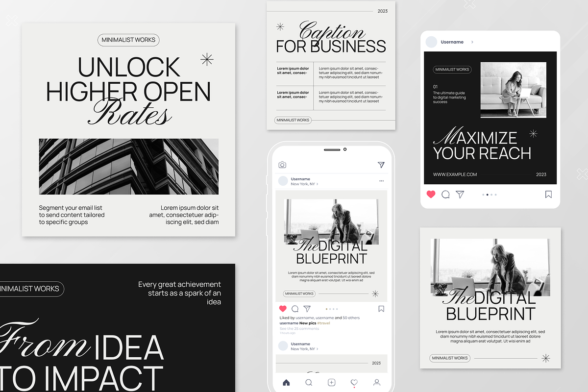 Minimalist Instagram Post, a Social Media Template by Annora Studio (Photo 3 of 3)