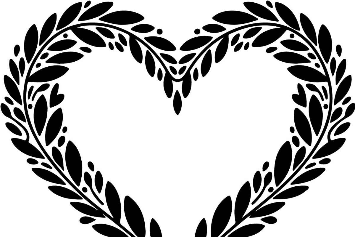 Decorative Heart Silhouette Bundle, an Illustration by Designs_River (Photo 17 of 45)
