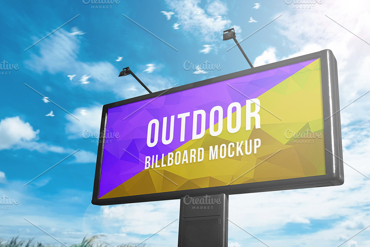 Billboard Mockup Bundle, an Advertising Mockup by CREATIVE DUDE (Photo 8 of 16)