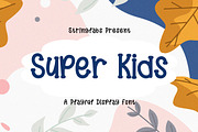 Super Kids - Playful Display Font, a Handwritten Font by StringLabs (Thumbnail 1 of 11)