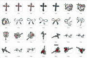 Dark Adornments Gothic Frames Charms, an Object Graphic by Purple (Thumbnail 9 of 10)