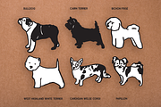 Vintage Dog Doodles Mega Bundle, an Illustration by duka (Thumbnail 8 of 19)