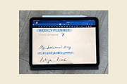 Digital Weekly Planner/Notebook ADHD, a Stationery Template by Ashiya Pixel (Thumbnail 12 of 18)