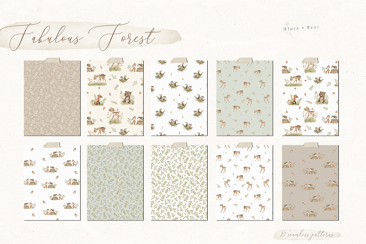 Fabulous Forest, an Animal Illustration by Flora+Bear (Photo 10 of 15)