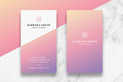 Minimal Business Card, a Business Card Template by Dkgray77 (Thumbnail 1 of 3)