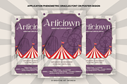 Phenometric Oracle - Carnival Font, a Serif Font by Brightone (Thumbnail 4 of 8)