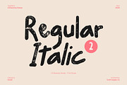 CS Bastrop Stamp, a Handwritten Font by Craft Supply Co. (Thumbnail 3 of 8)