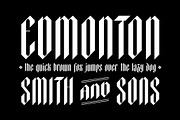 Elmwood Blackletter Display Font, a Blackletter Font by Vintage Type Company (Thumbnail 10 of 16)