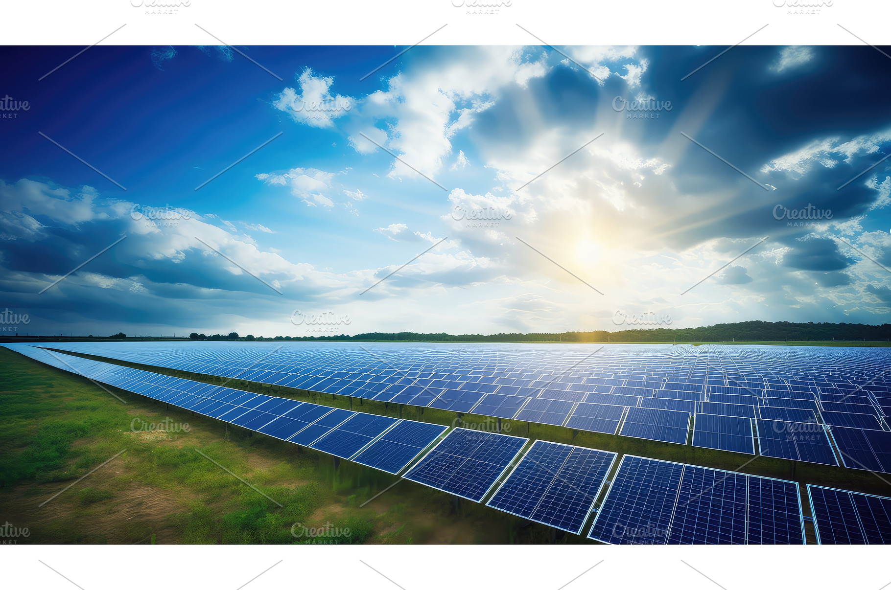 wind energy tech background ai, an Industrial Photo by pikepicture